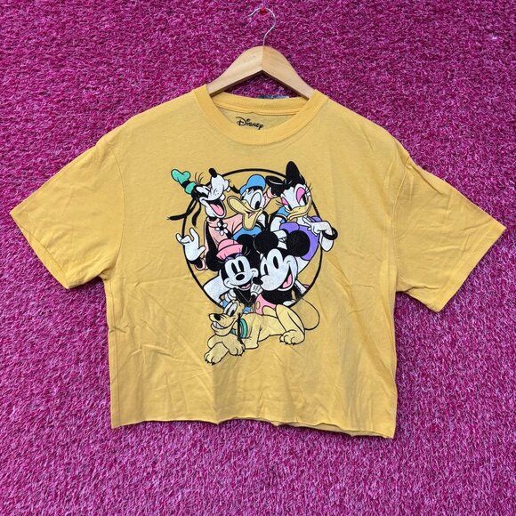 Disney Mickey Mouse And Friends Crop Top Extra Small - Picture 1 of 4